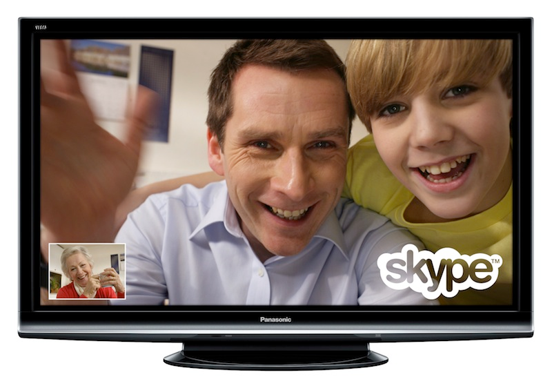 Illustration for article titled Skype Goes 720p, Jumps Onto LG and Panasonic HDTVs